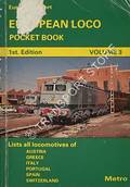 European Report: European Loco Pocket Book - Austria, Greece, Italy, Portugal, Spain, Switzerland [1990] by WEBSTER, Neil HODGSON, Phil; & WORMOLD, Philip