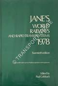 Jane's World Railways and Rapid Transit Systems 1978 by GOLDSACK, Paul J. (ed.)