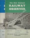 The New Zealand Railway Observer 1960 by McGAVIN, T.A. (ed.)