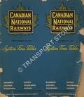 System Time Tables, November 30, 1947 by Canadian National Railways