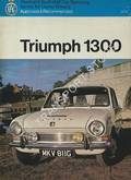 Pearson's Illustrated Car Servicing - Triumph 1300 by POTELTHAITE, T.P.