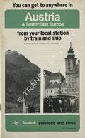 Sealink Services and Fares - You can get to anywhere in Austria & South-East Europe from your local station by train and ship, 3 June to 29 September 1973 inclusive	BR 35117/3 by British Railways Sealink