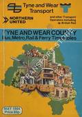 Northern United and other Transport Operators including British Rail - Tyne and Wear County Bus, Metro, Rail & Ferry Timetables, May 1984 by Tyne and Wear Passenger Transport Executive