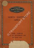 North Eastern Area Time Tables from 24th September 1928 until further notice by London & North Eastern Railway