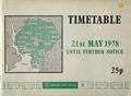 Timetable, 21st May 1978 until further notice by Plymouth Joint Services (Plymouth City Transport & Western National Omnibus Co.)