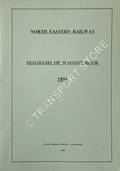 Diagrams of Wagons Book 1891 by North Eastern Railway