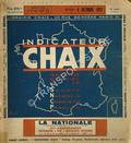 Indicateur Officiel de la Société Nationale des chemins de fer Français - 4 Octobre 1953 by Librairie Chaix