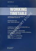 Working Timetable of Passenger & Mail Train services - Section LA - Liverpool Street, Southminster & Southend; Braintree, Colchester, Harwich, Ipswich & Trowse; Romford & Upminster; Marks Tey & Sudbury - 28 September 1997  to 23rd May 1998 by Railtrack East Anglia