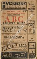 The ABC or Alphabetical Railway Guide - August 1950 by Thomas Skinner & Co.