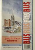 Bus Times - Spalding and Holbeach, February 98 by Lincolnshire County Council
