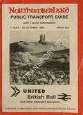 Northumberland Public Transport Guide - Public Transport Services & Tourist Information [Timetable], 11 May - 25 October 1986 by Northumberland County Council