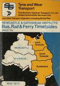The Northern General Transport Co. Ltd., United Automobile Services Ltd. and other Transport Operators including British Rail - Newcastle & Gateshead Districts, Bus, Rail & Ferry Timetables, May 1977 by Tyne and Wear Passenger Transport Executive