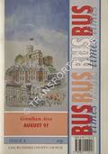 Bus Times - Grantham Area, August 97 by Lincolnshire County Council