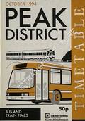 Timetable - Peak District Bus and Train Times, October 1994 by Derbyshire County Council
