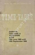 Time-Table - Durham, Tees-side & Yorkshire Area, 15th June1969 until 13th September 1969 by United Automobile Services Limited