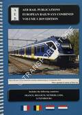 AEB European Railways Combined - France, Belgium, Netherlands, Luxembourg, 2019 Edition by AEB Rail Publications