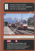 Book cover of AEB European Railways Combined - Austria & Switzerland, 2024 Edition by AEB Rail Publications