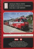 AEB European Railways Combined - Austria & Switzerland, 2017 Edition by AEB Rail Publications