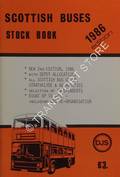 Scottish Buses Stock Book 1986 by SLATER, D.J.