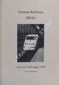 German Railways DBAG - Loks und Triebwagen 1999 by HAYWARD, John