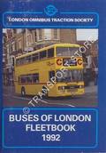 Buses of London Fleetbook 1992 by BLACK, John (ed.)