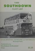 1985 Southdown Fleet List by Southdown Enthusiasts Club
