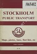 Book cover of Stockholm Public Transport by BARTLETT, N. R. & ROSENWALD, Archibald