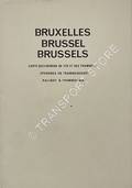 Bruxelles - Carte des chemins de fer et de tramways / Brussel - Spoorweg en tramwegkaart / Brussels - Railway & Tramway Map by Quail Map Company