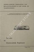 Statuten en Huishoudelijk Reglement 1976 by Nederlandse Vereniging van Belangstellenden in het Spoor (NVBS)