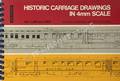 Book cover of Historic Carriage Drawings in 4mm Scale - LMS and LNER by JENKINSON, David & CAMPLING, Nick 