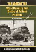 Book cover of The Book of the West Country & Battle of Britain Pacifics  by DERRY, Richard 