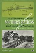 Book cover of An Historical Survey of Selected Southern Stations - Track Layouts and Illustrations by PRYER, G.A. & BOWRING, G.J. 