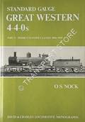 Book cover of Standard Gauge Great Western 4-4-0s by NOCK, O.S. 