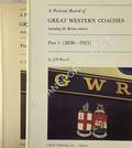 A Pictorial Record of Great Western Coaches including the Brown Vehicles by RUSSELL J.H. 