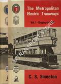 Book cover of The Metropolitan Electric Tramways  by SMEETON, C.S. 