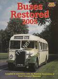 Book cover of Buses Restored  by National Association of Road Transport Museums 